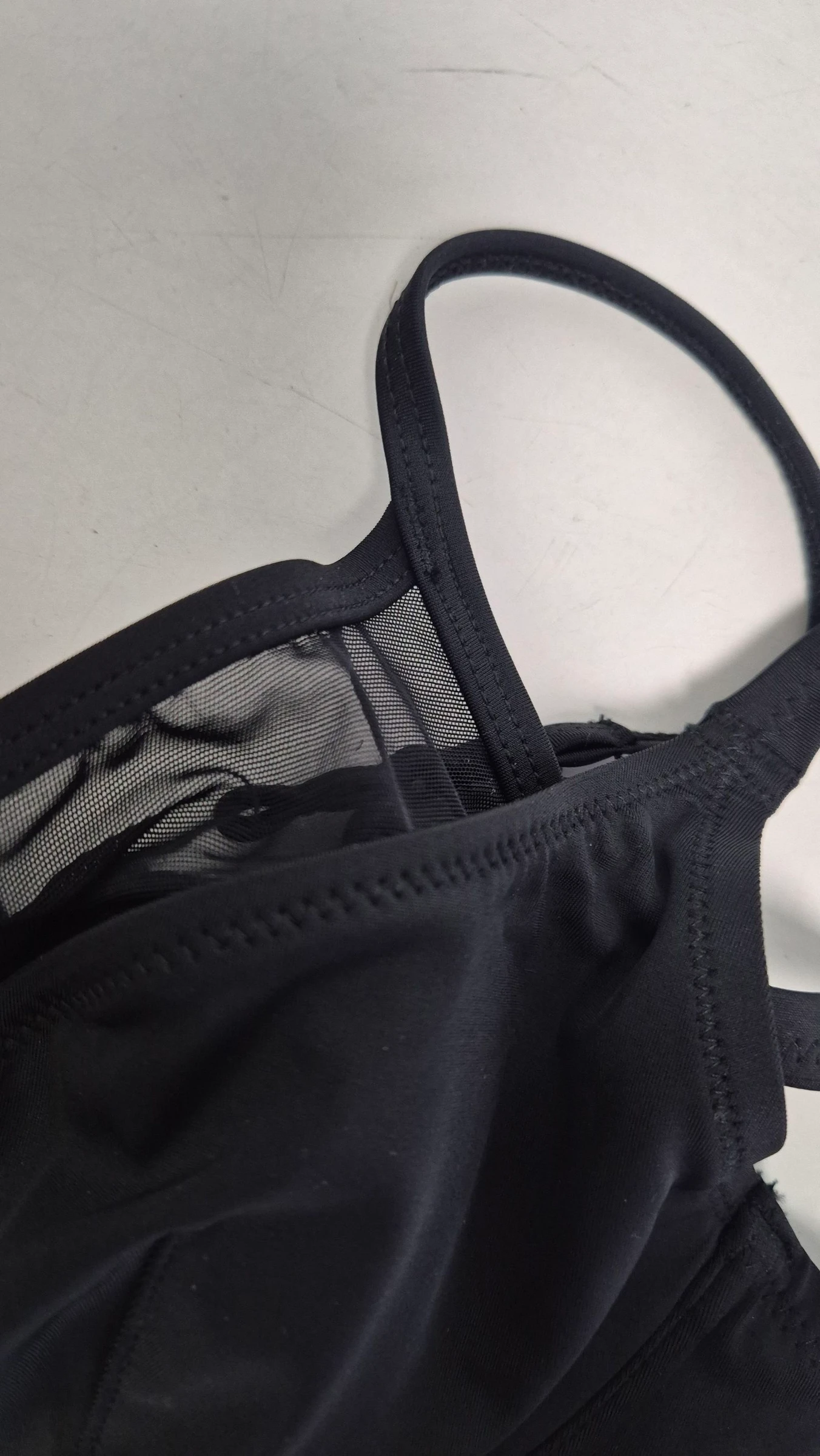 Top de bikini de malla Pour Moi Sydney negro talla 70D – photo 5